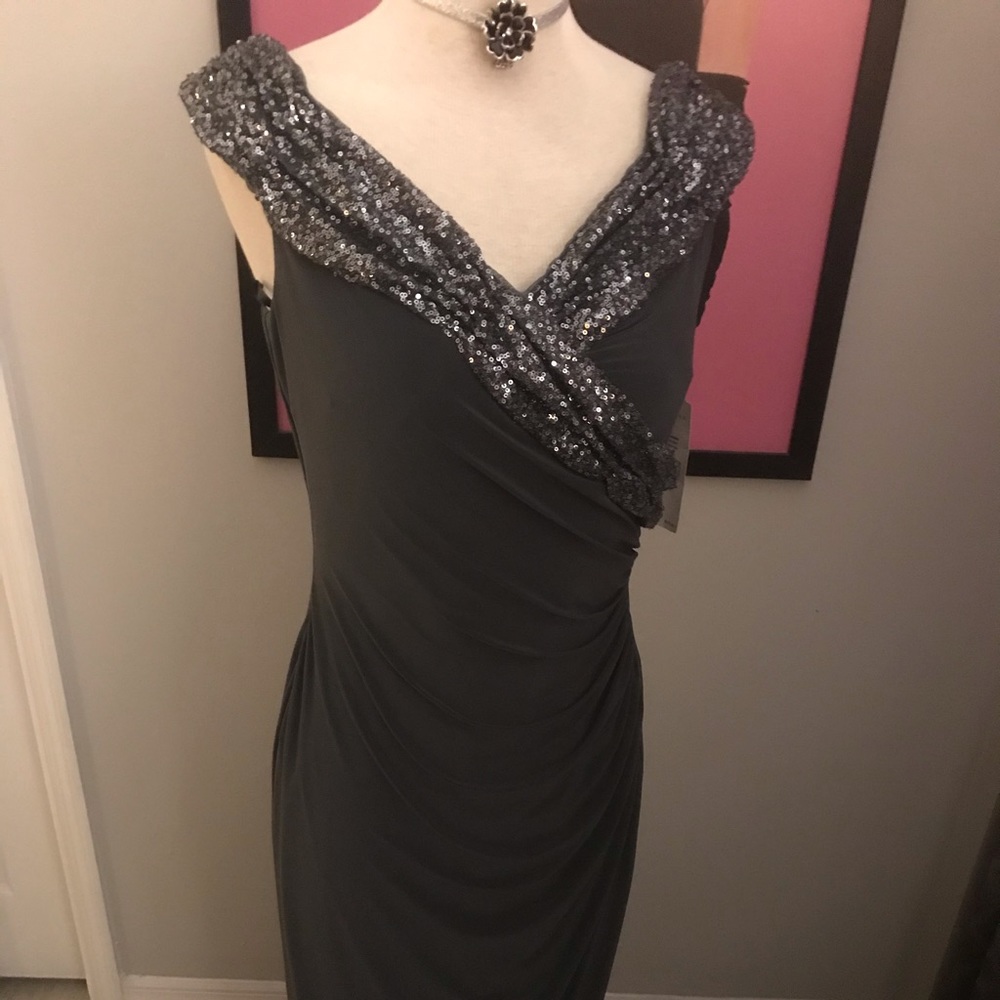 LAUREN evening sequin dress